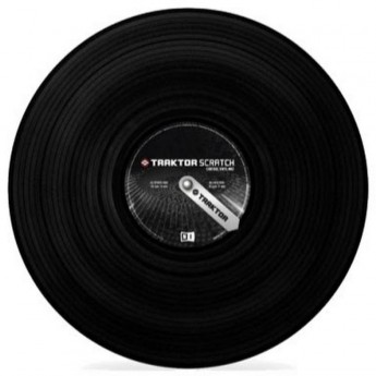 Контроллер и интерфейс NATIVE INSTRUMENTS Traktor Scratch Pro Control Vinyl Clear MkII 55526